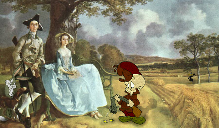 Cartoon-characters-as-the-main-subjects-in-classic-masterpiece-paintings12__700
