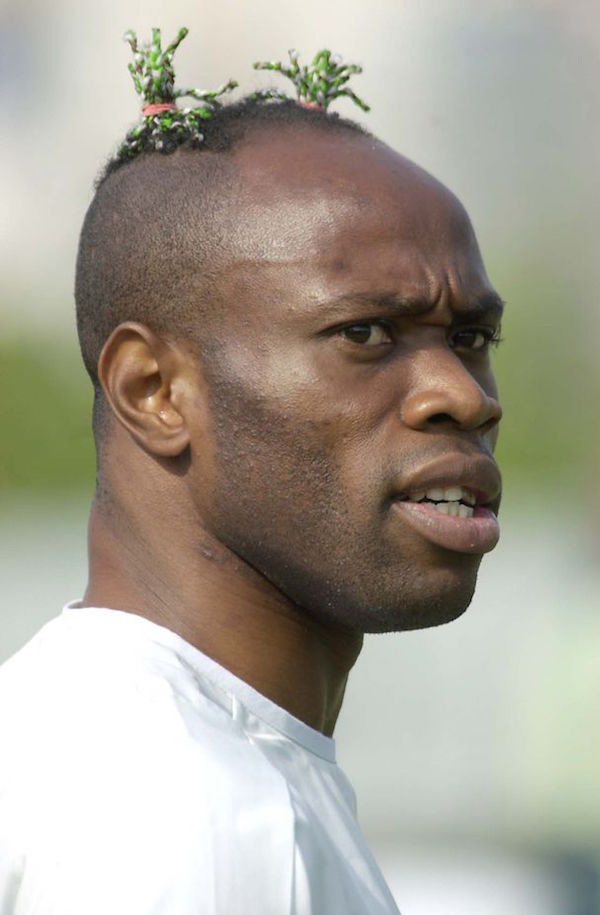 in-the-2002-world-cup-nigerian-taribo-west-opted-for-two-little-green-sprouts-or-horns-to-face-england