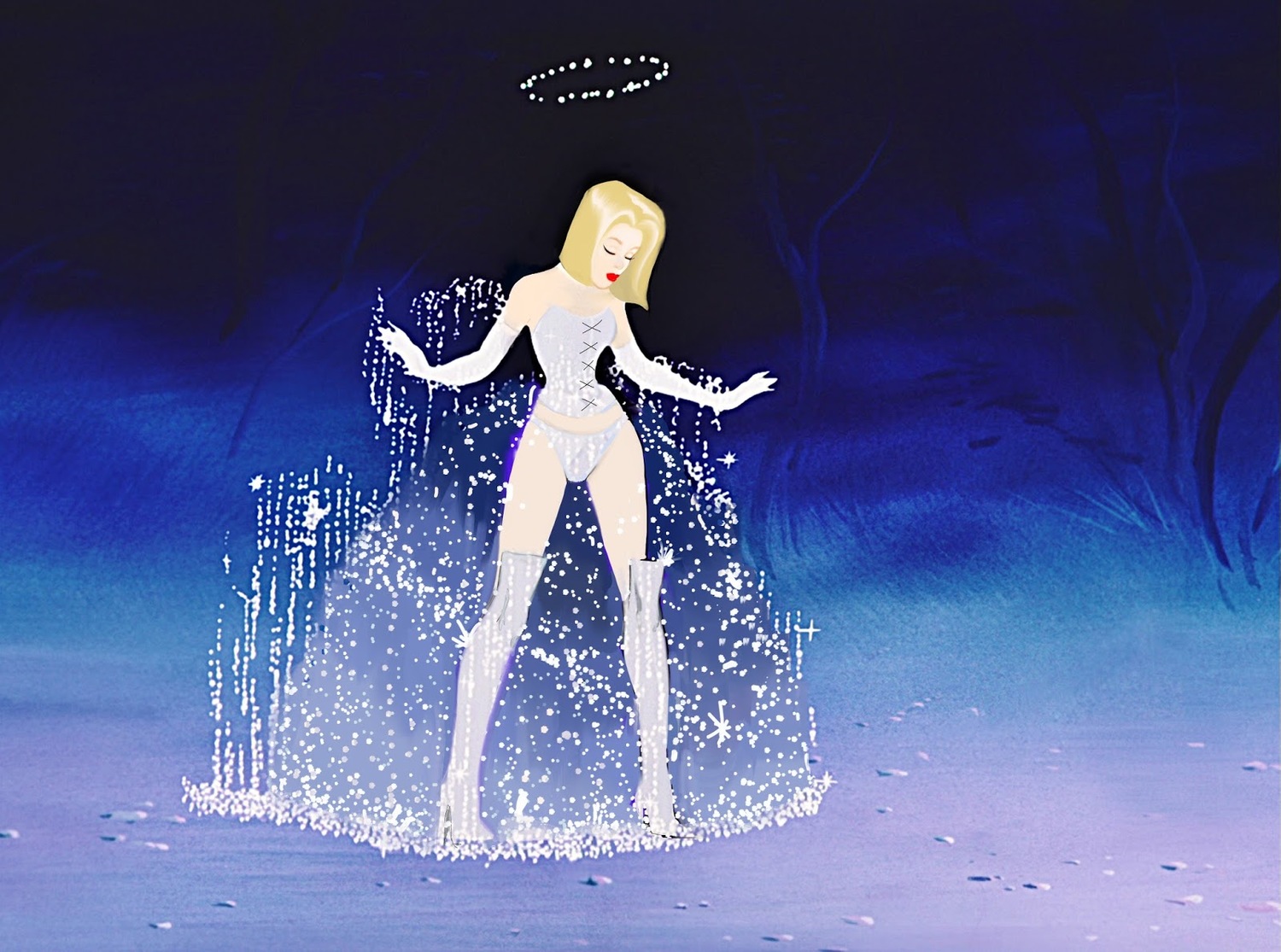 Cinderella jako Emma Frost