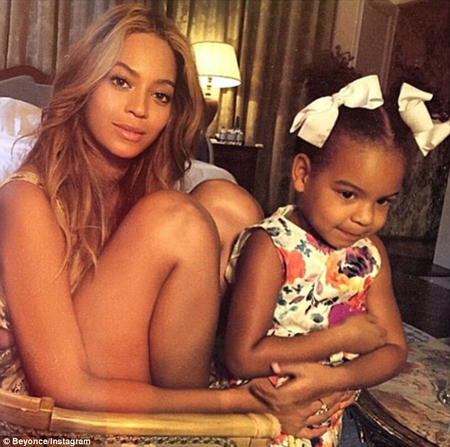 Zdjęcia Beyonce razem z córką Blue Ivy