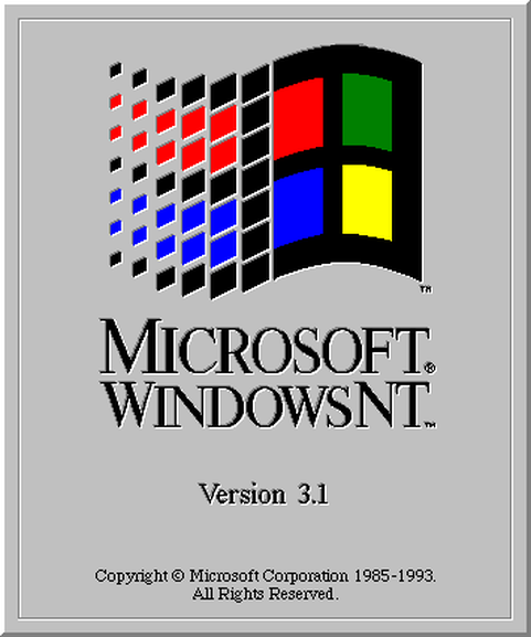 6. Windows NT 3.1