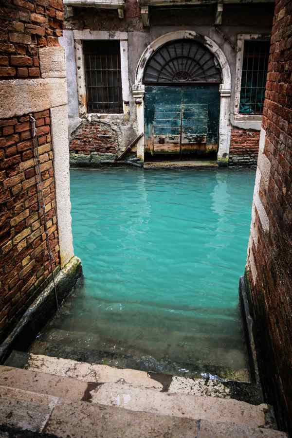 TURQUOISE CANAL, VENICE, ITALY