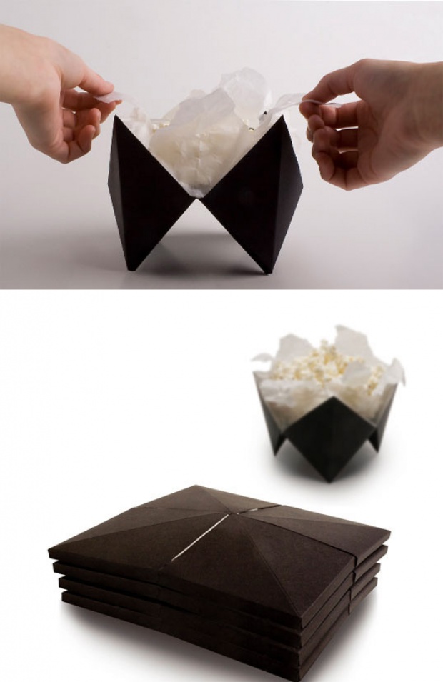 Origami-popcorn