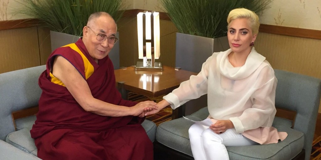 lady gaga dalajlama