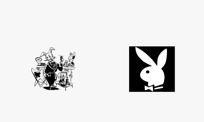 Playboy - 25 najpopularniejszych logo