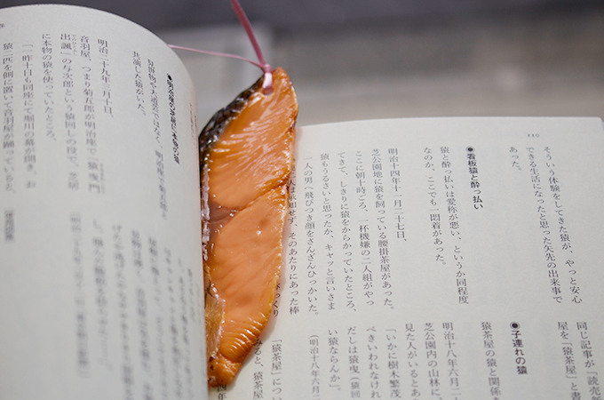 zakładki do książek w kształcie jedzenia 