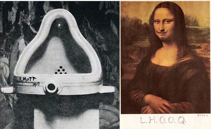 Left-Marcel-Duchamp-Fountaine-Right-Marcel-Duchamp-LHOOQ