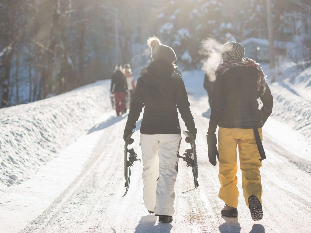 biegówki, narty biegowe, zima, góry, Beskid Niski, wyjazd, odpoczynek, sporty zimowe