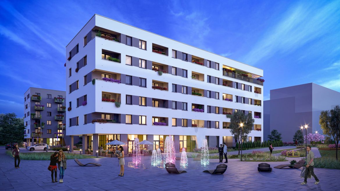 Miejski klimat w zielonym Płaszowie. City Vibe to osiedle dla spragnionych przyrody