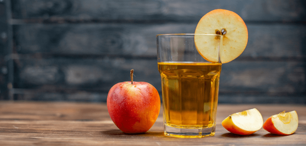 szklanka octu jabłkowego